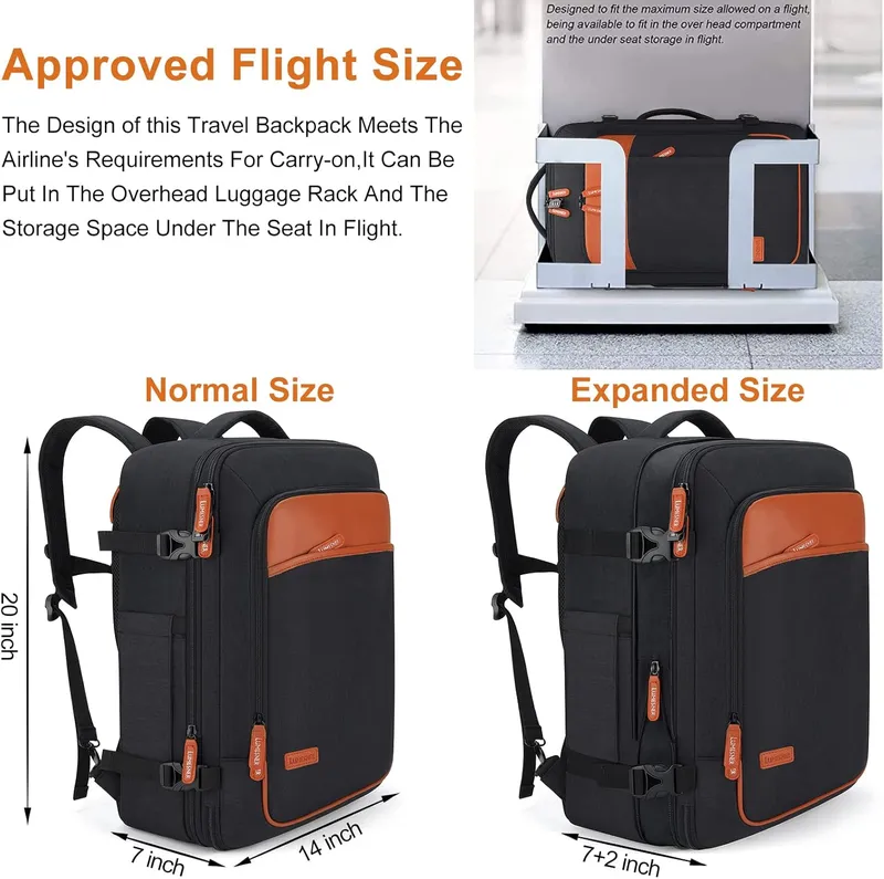 Lumesner Flight Approved Backpack